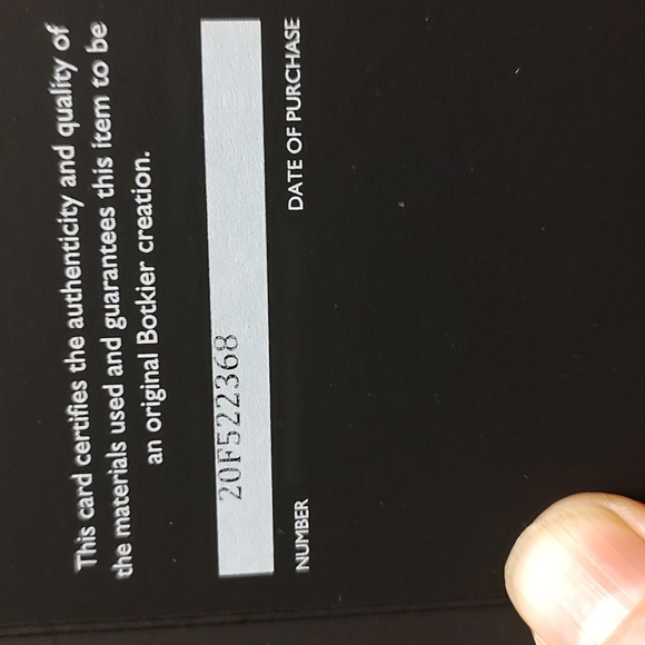 NWT Botiker Warren Crossbody bag with authenticity card, Dustbag and strap - Picture 3 of 16